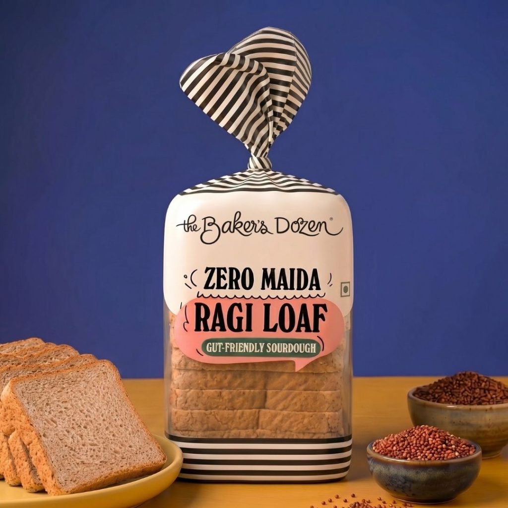 Zero Maida Ragi Loaf