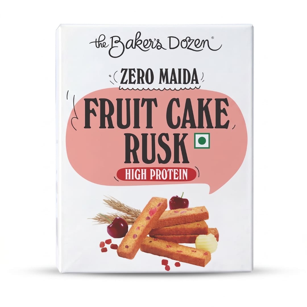 Zero Maida Fruit Cake Rusk