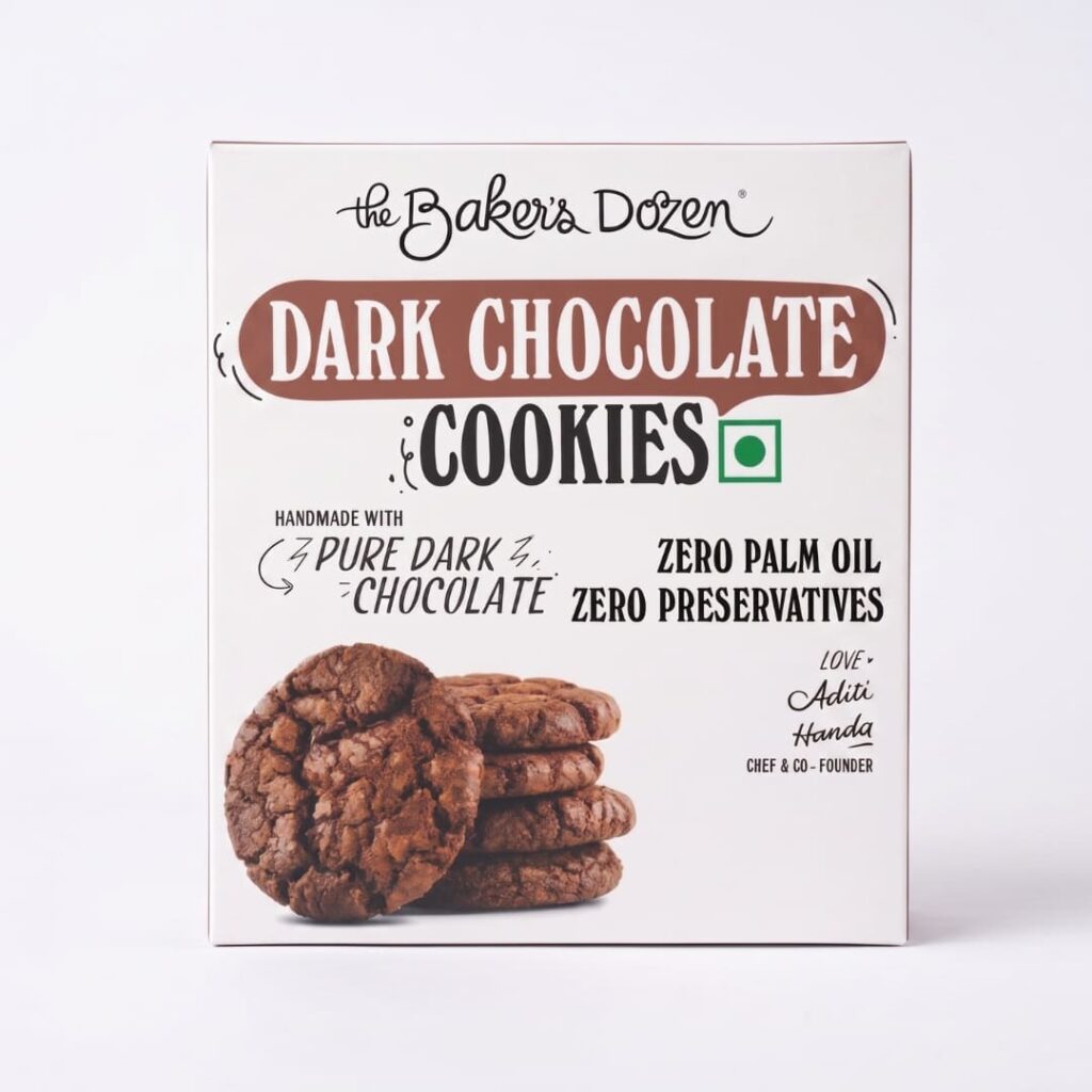 The Baker’s Dozen Dark Chocolate Cookies