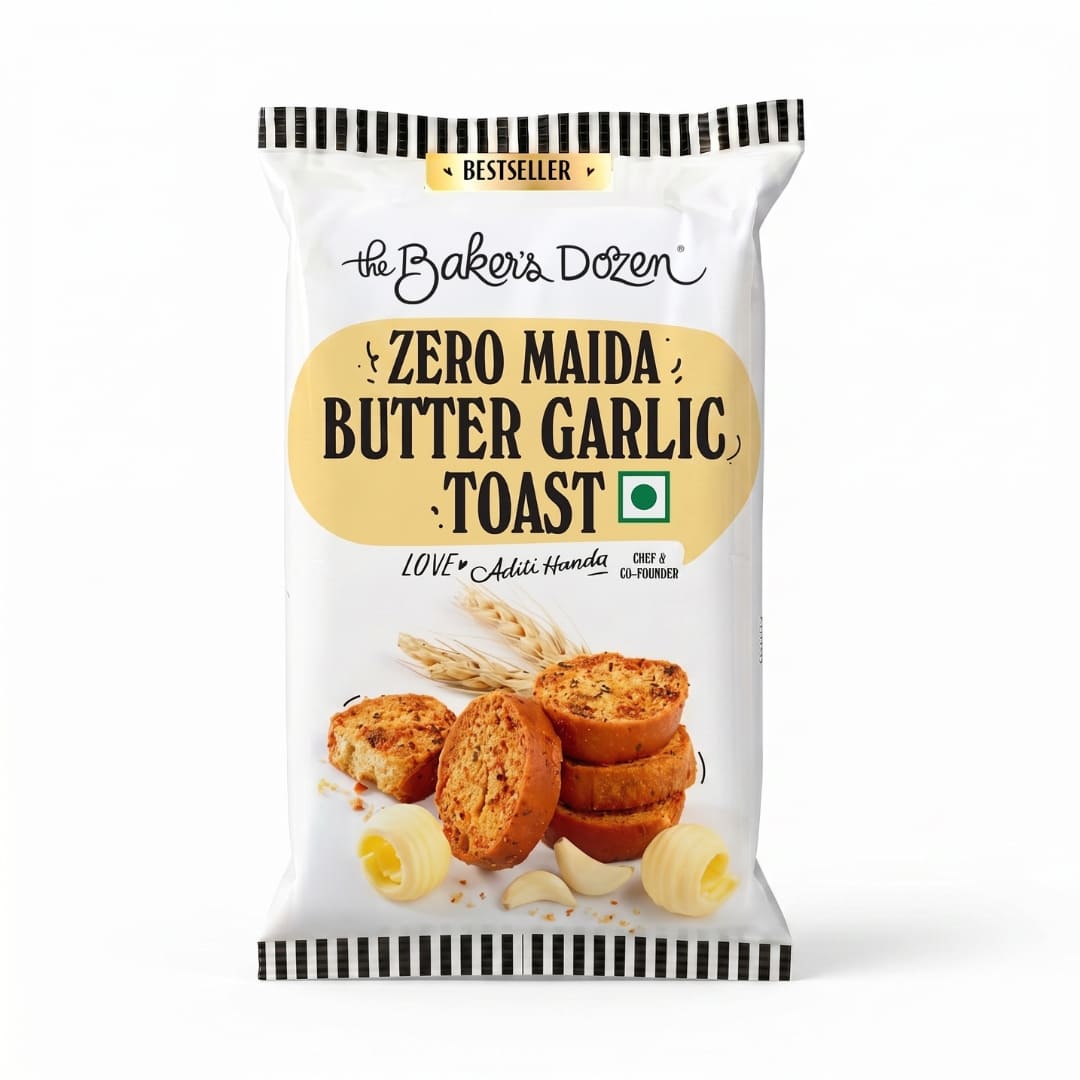 Zero Maida Butter Garlic Toast