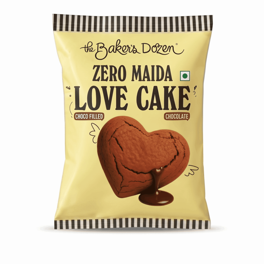 The Baker’s Dozen Zero Maida Love Cake Chocolate
