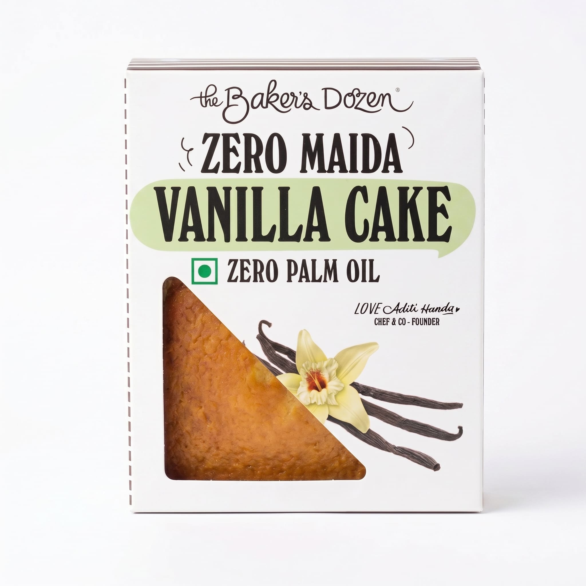Zero Maida Vanilla Cake