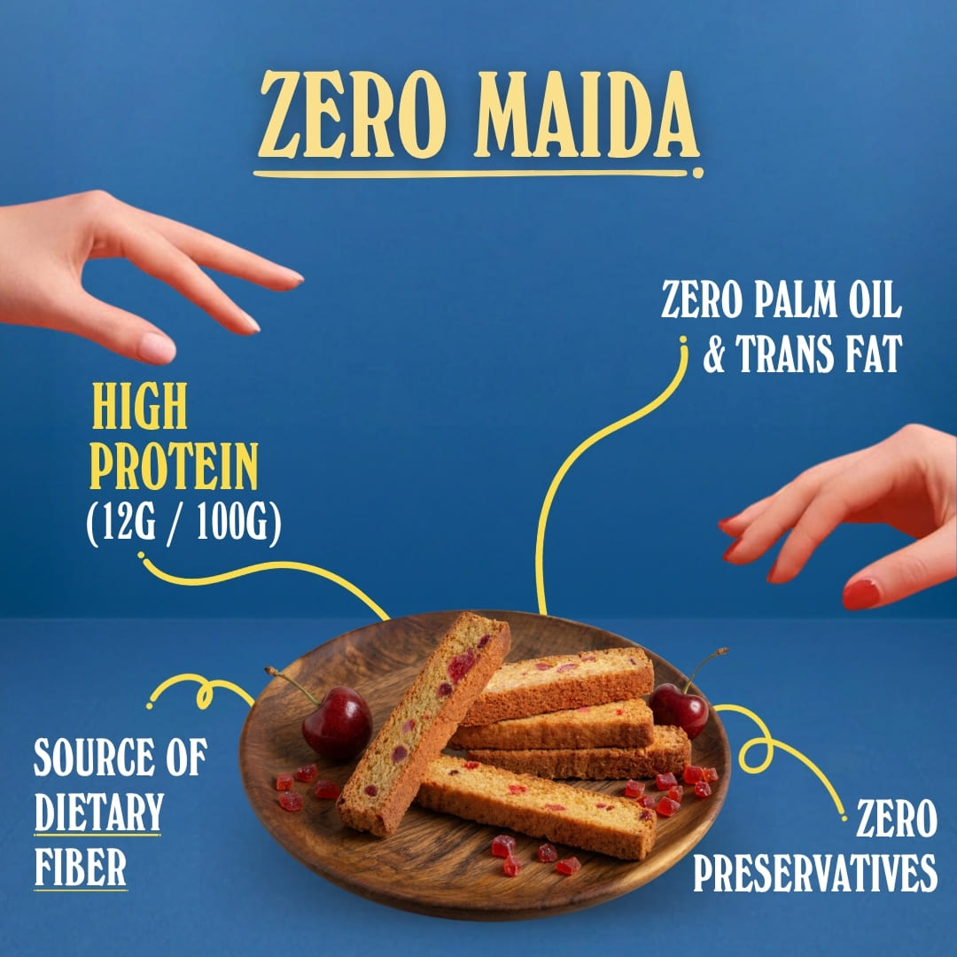Zero Maida Fruit Cake Rusk
