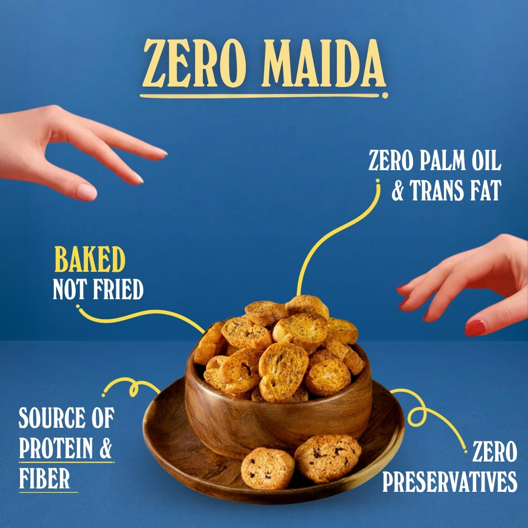 Zero Maida Butter Garlic Toast