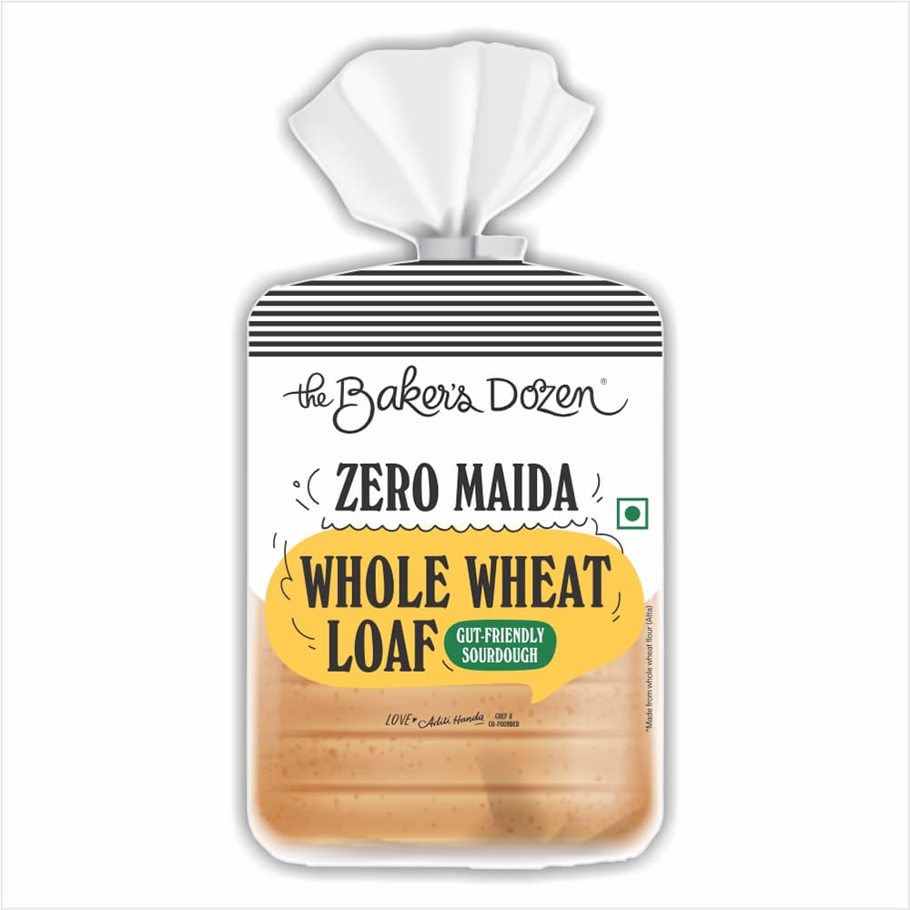 The Baker’s Dozen Zero Maida Whole Wheat Bread