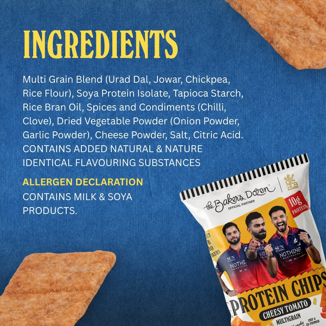 Protein Chips – Cheesy Tomato