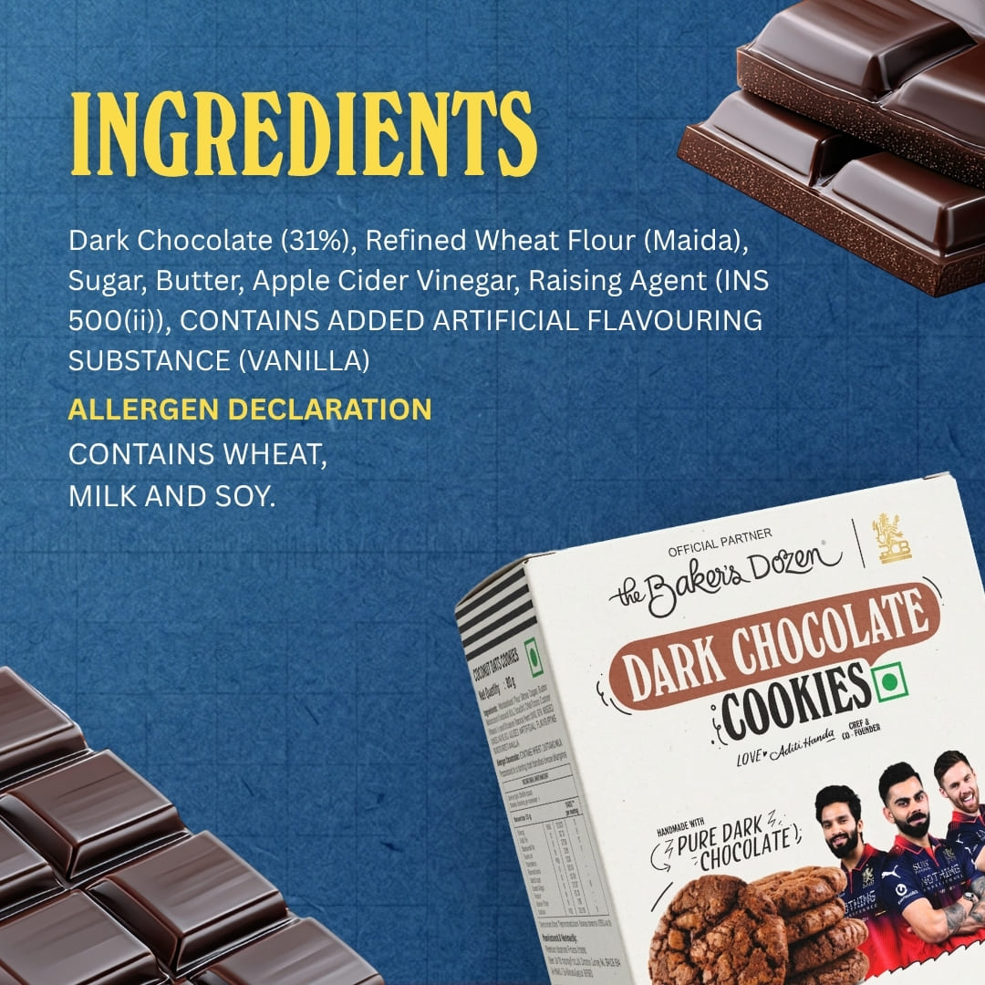 Dark Chocolate Cookies