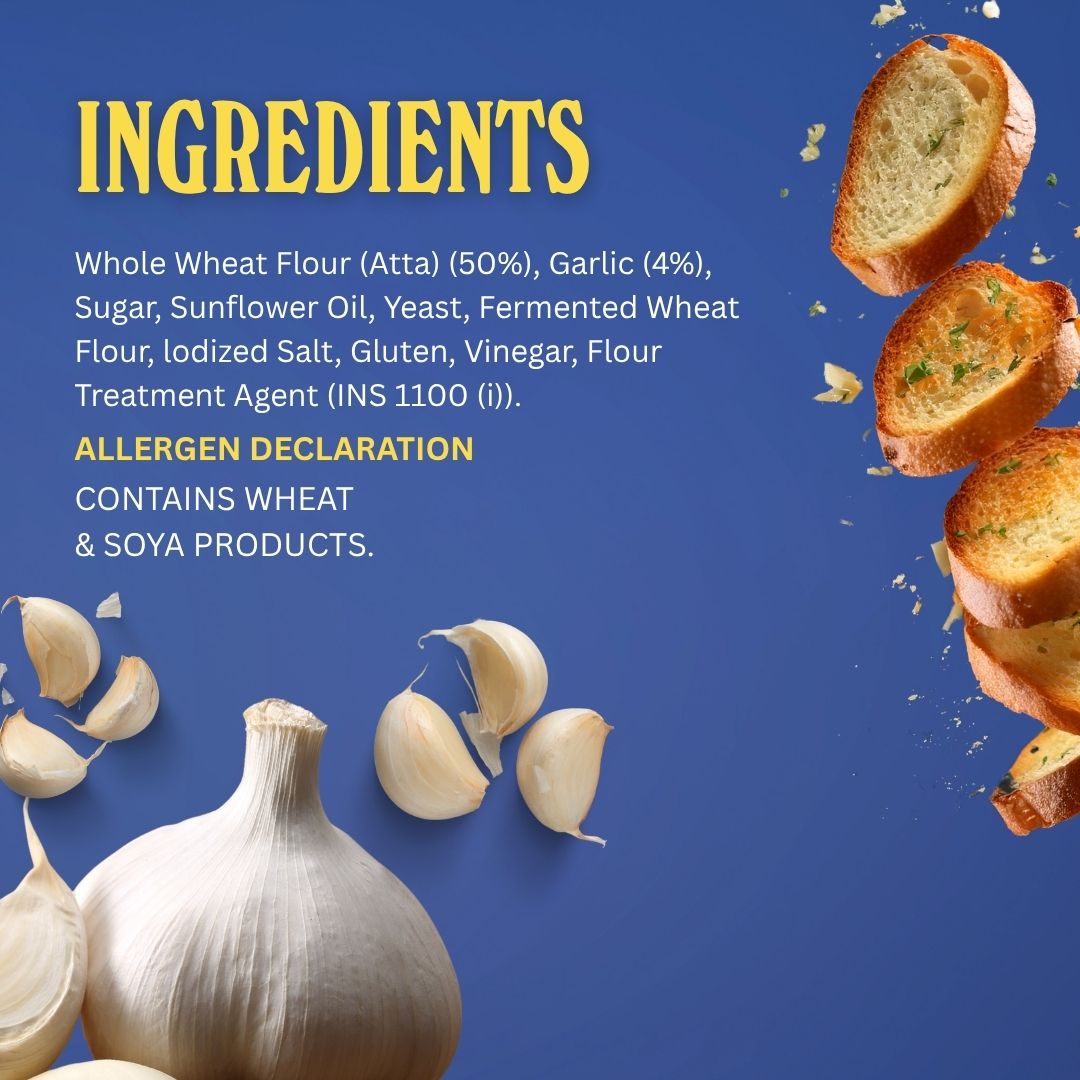 Zero Maida Garlic Bread