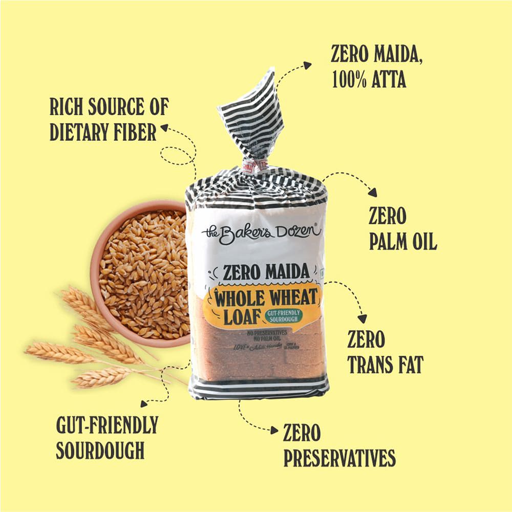 Zero Maida Whole Wheat Loaf