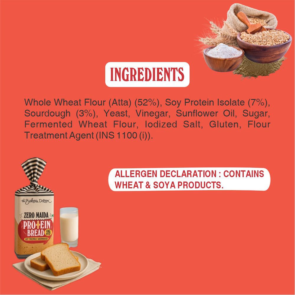 Zero Maida Protein Bread