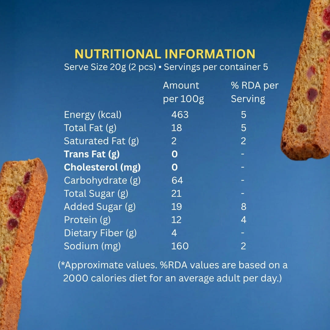Zero Maida Fruit Cake Rusk