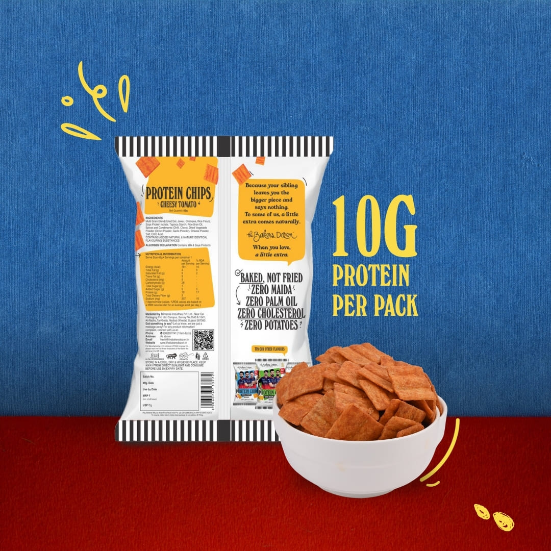 Protein Chips – Cheesy Tomato
