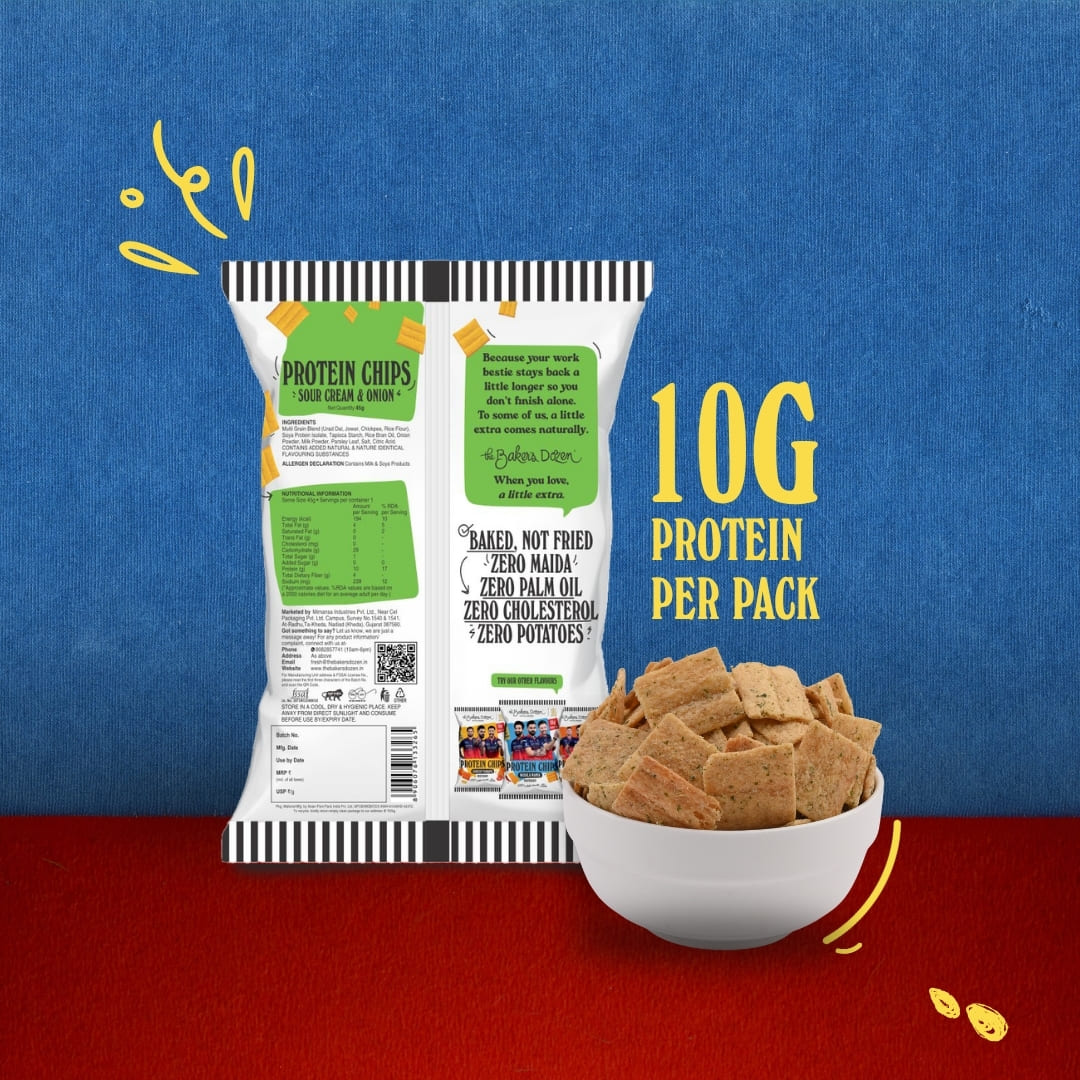 Protein Chips – Sour Cream & Onion